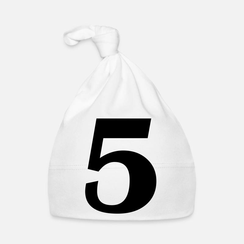 5 - Organic Baby Cap - white