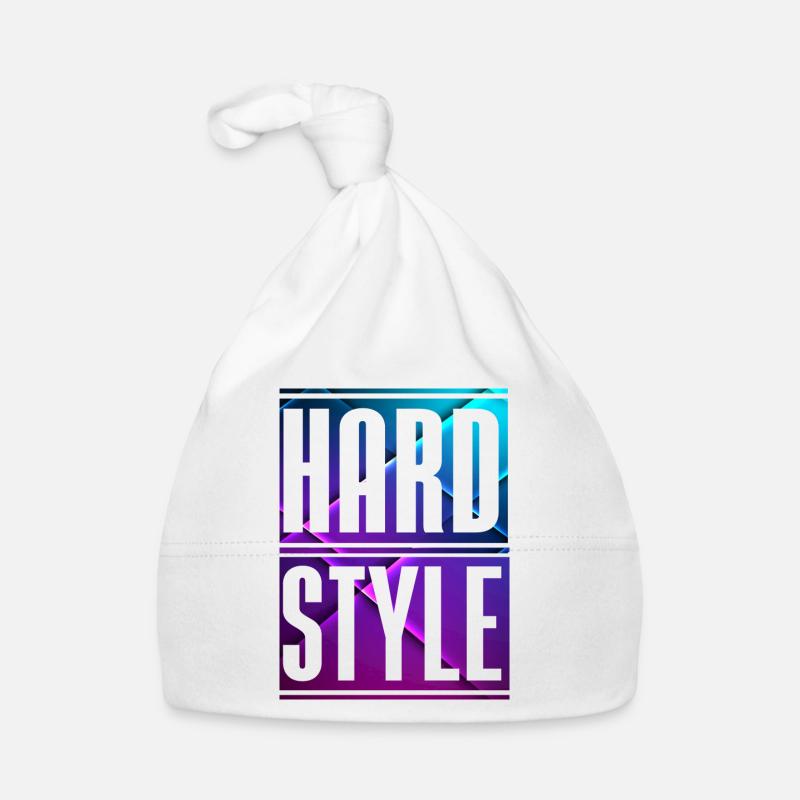 Hardstyle - Bonnet bio Bébé - blanc