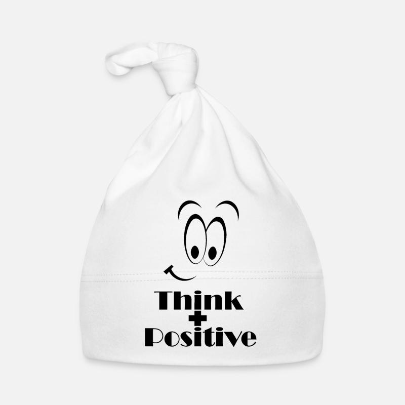 Pensez positif - Pensez positif avec le sourire Bonnet bio Bébé