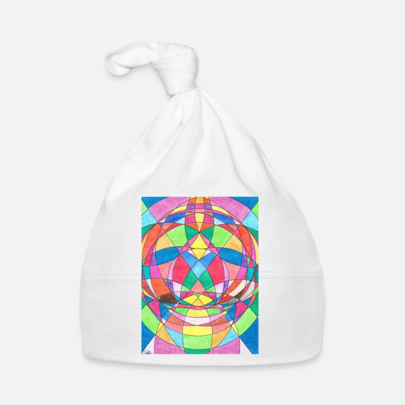 Chakra healing Organic Baby Cap