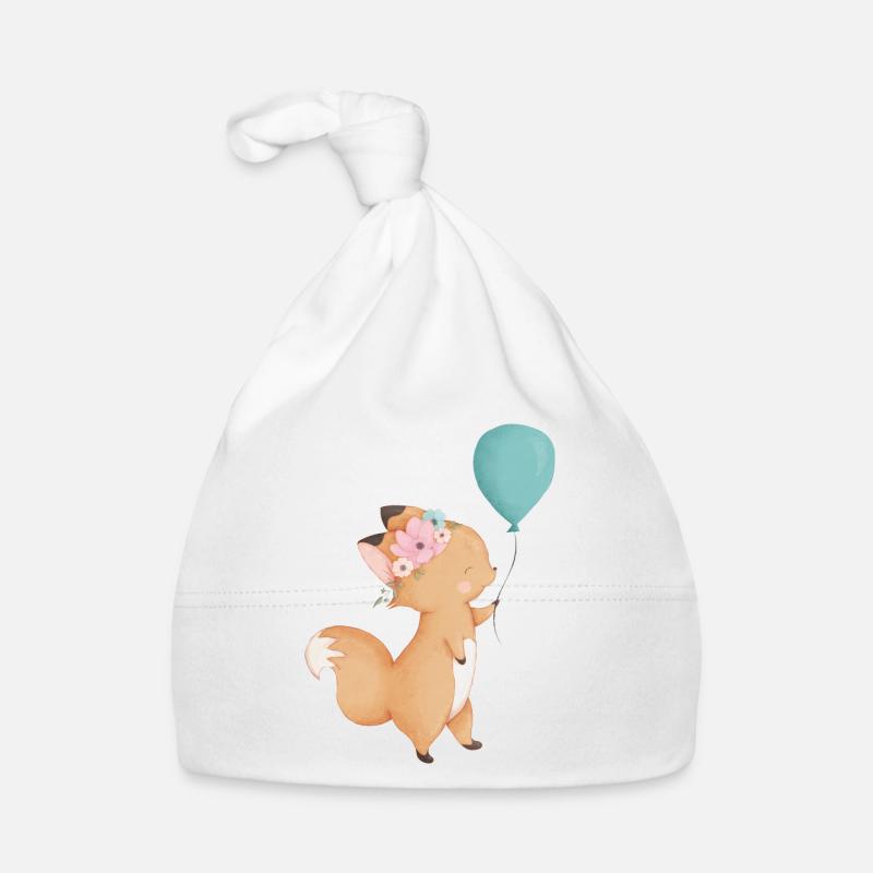 Ballon bébé renard Bonnet bio Bébé