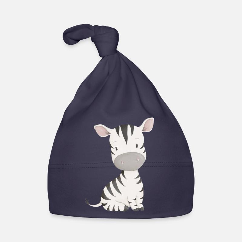 Zebra Baby Bio-Mütze