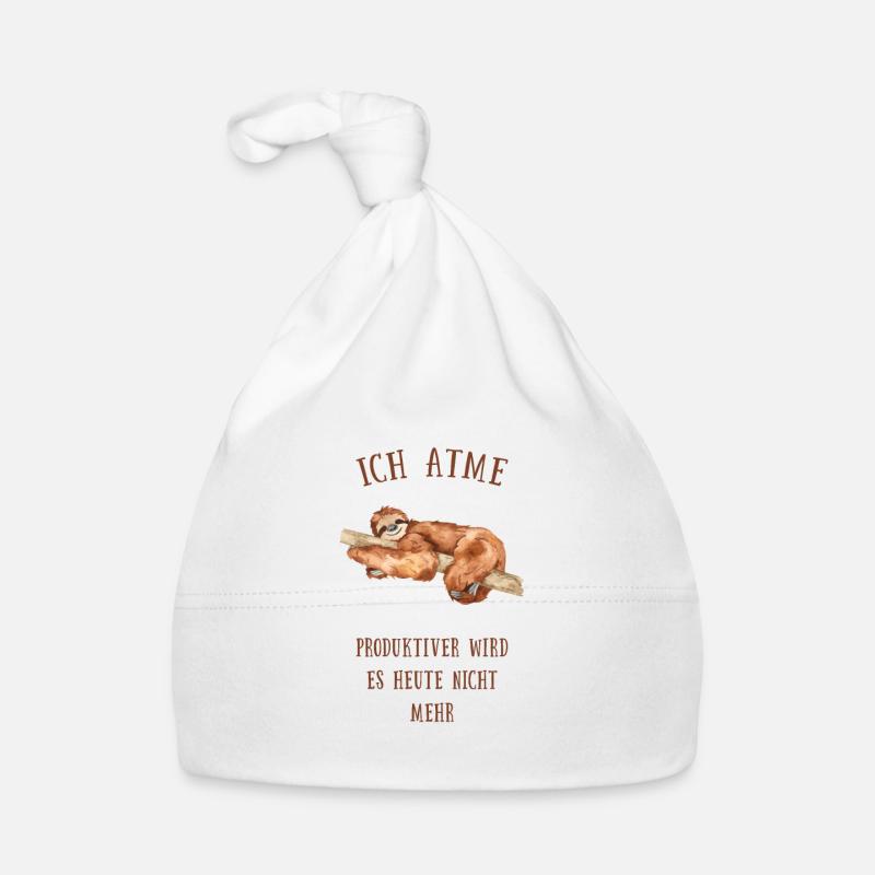 Ich atme Baby Bio-Mütze