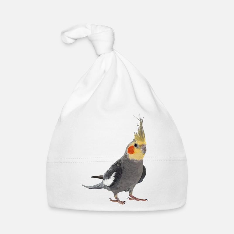 Nymph Cockatoo Organic Baby Cap