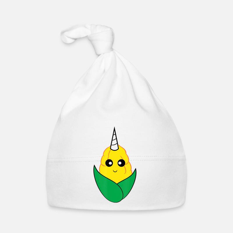 Uni Corn Corn on the Cob Unicorn Bonnet bio Bébé