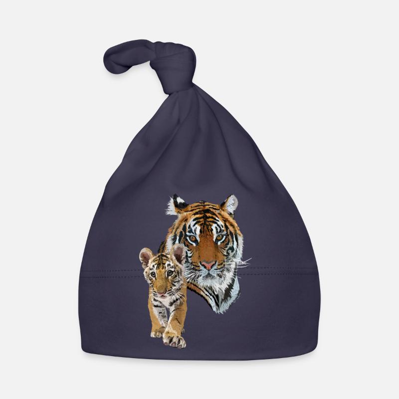 Bengal tiger Organic Baby Cap