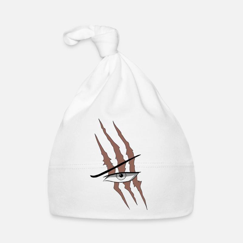Shanks cicatrice - one piece - Bonnet bio Bébé - blanc