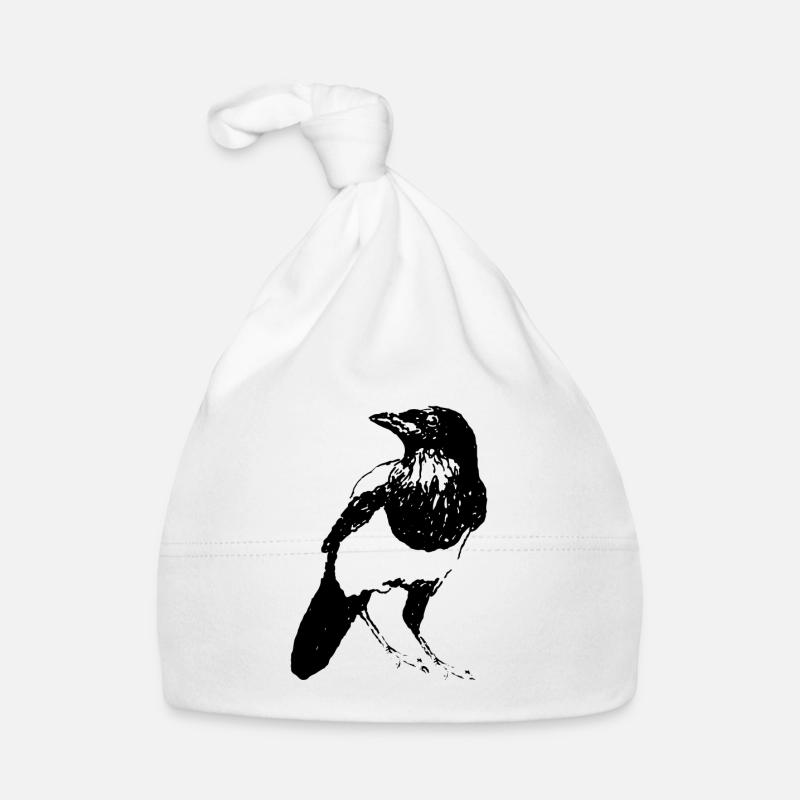 Pie Oiseau * Conception Jack Joblin Bonnet bio Bébé