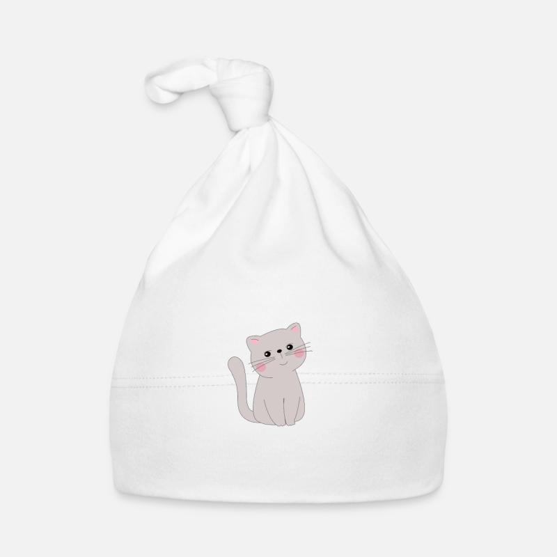 Chat mignon Bonnet bio Bébé