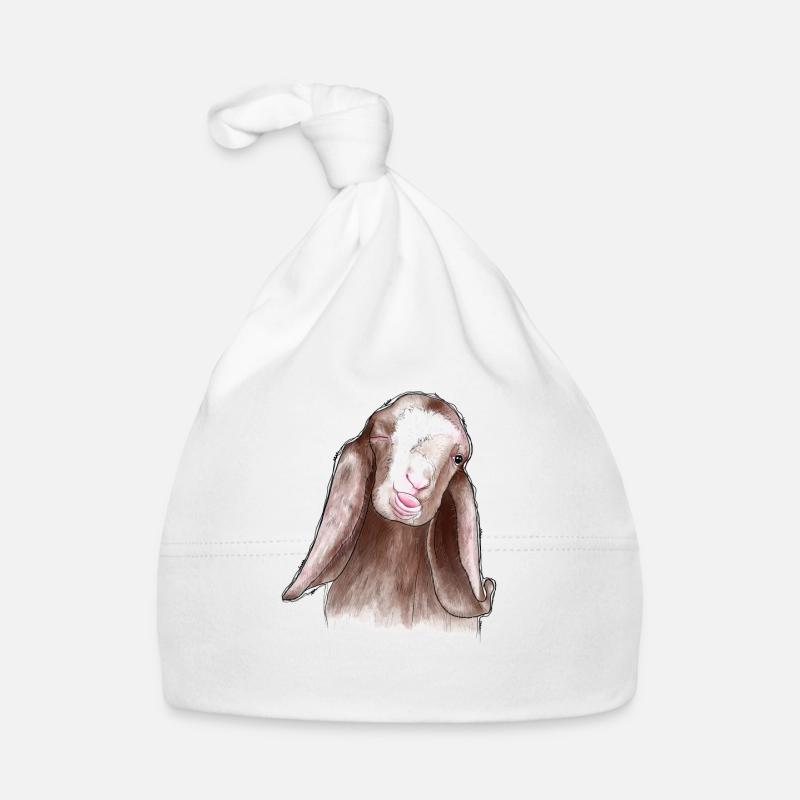 Chèvre drôle Bonnet bio Bébé