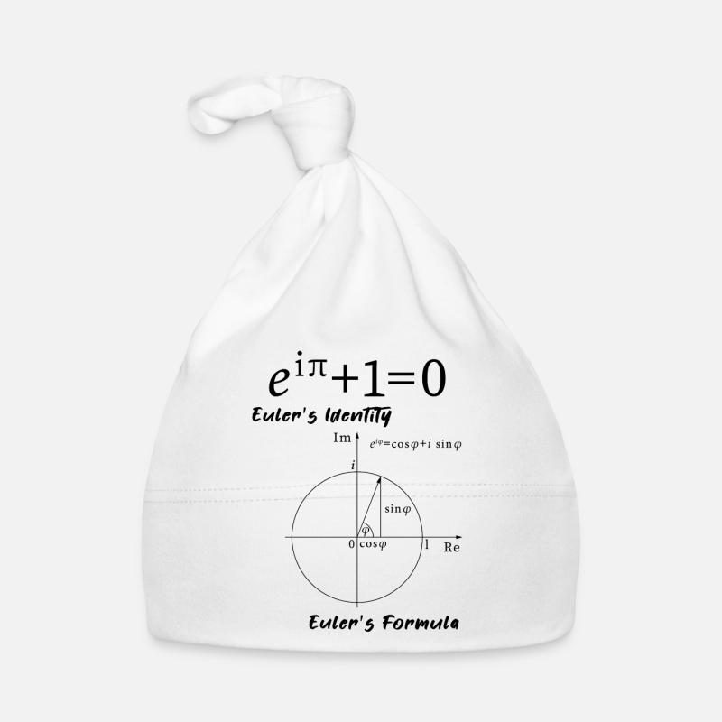 Euler’s formula école de maths cadeau Bonnet bio Bébé