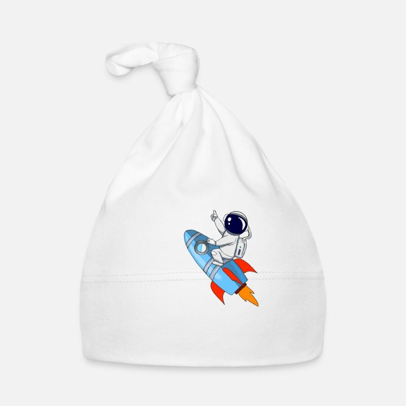 Astronaut to the moon! Organic Baby Cap