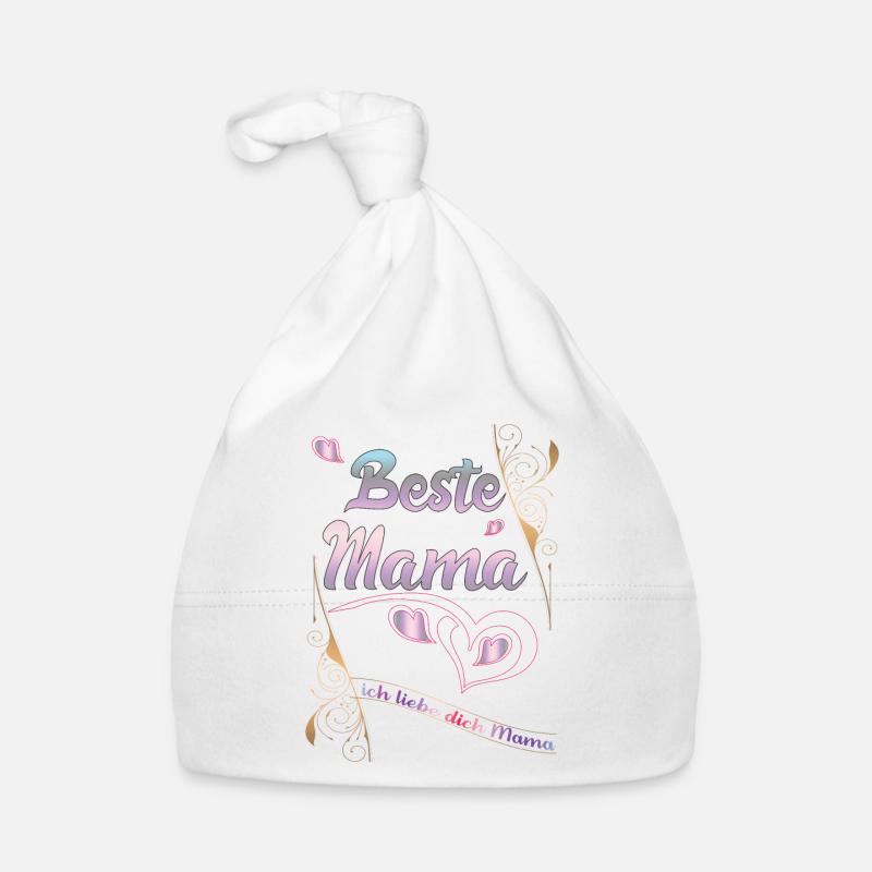 für die Beste Mama Baby Bio-Mütze