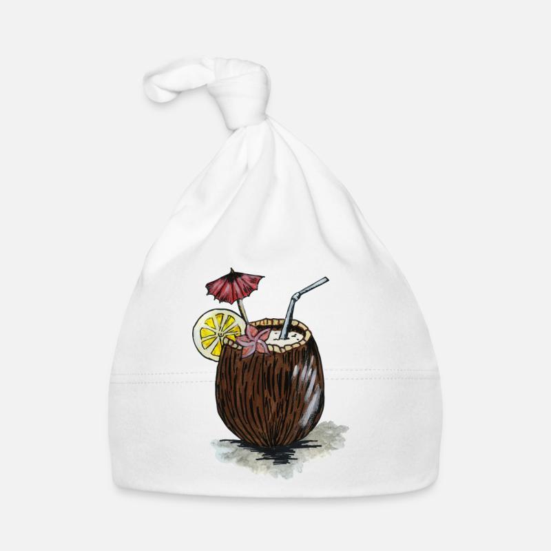 coconut drink Kokosnuss-Getränk Organic Baby Cap