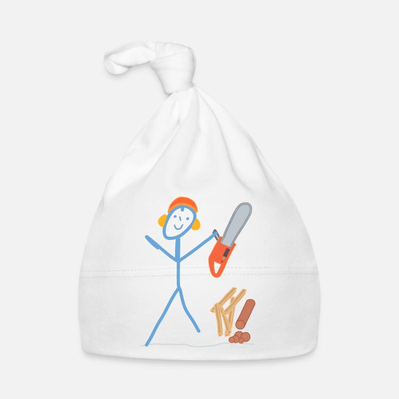 Tronçonneuse à barres couper bois Bonnet bio Bébé