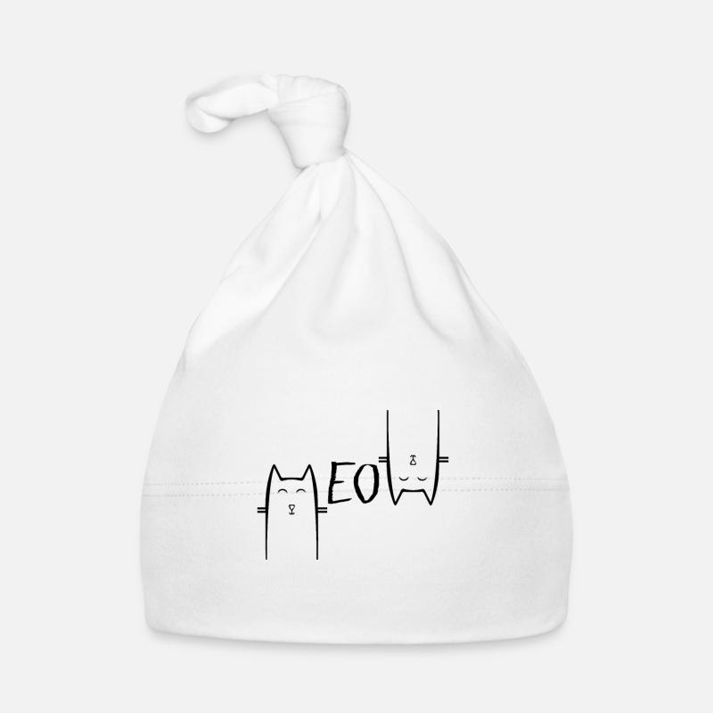 Chat Meow Bonnet bio Bébé
