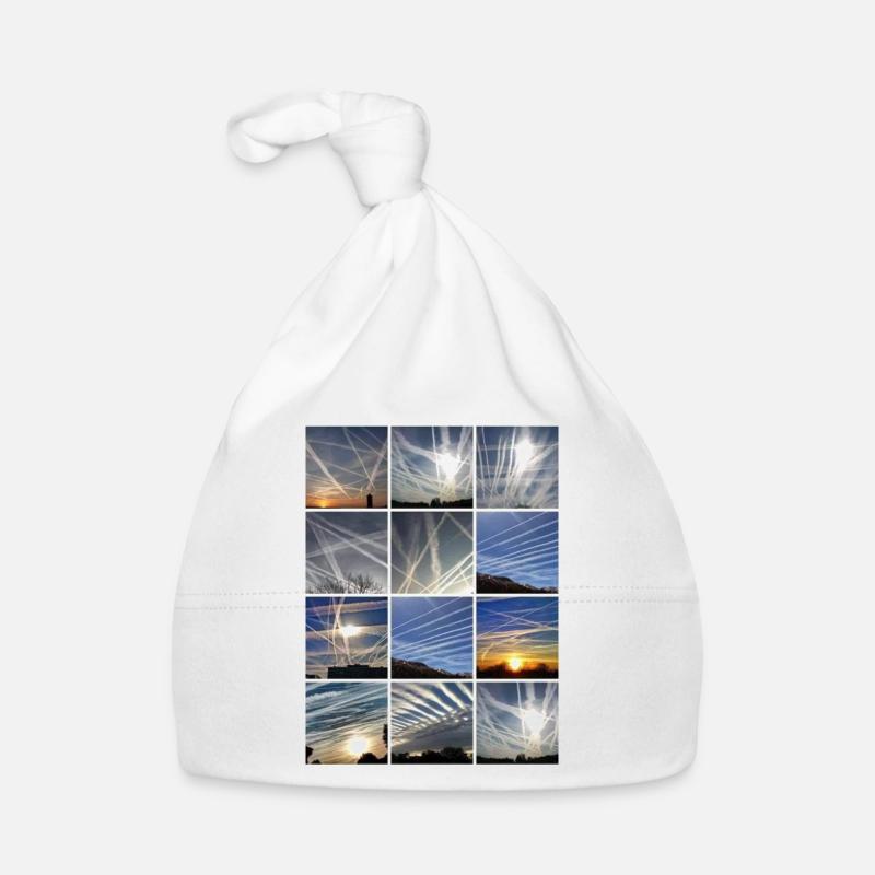 Chemtrails Clouds Organic Baby Cap