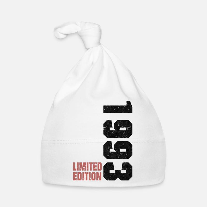 1993 Geboren Limitierte Edition Geschenk Spruch Baby Bio-Mütze