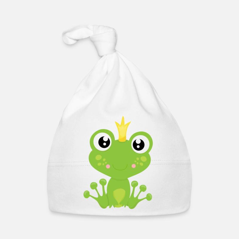 Frog King Organic Baby Cap