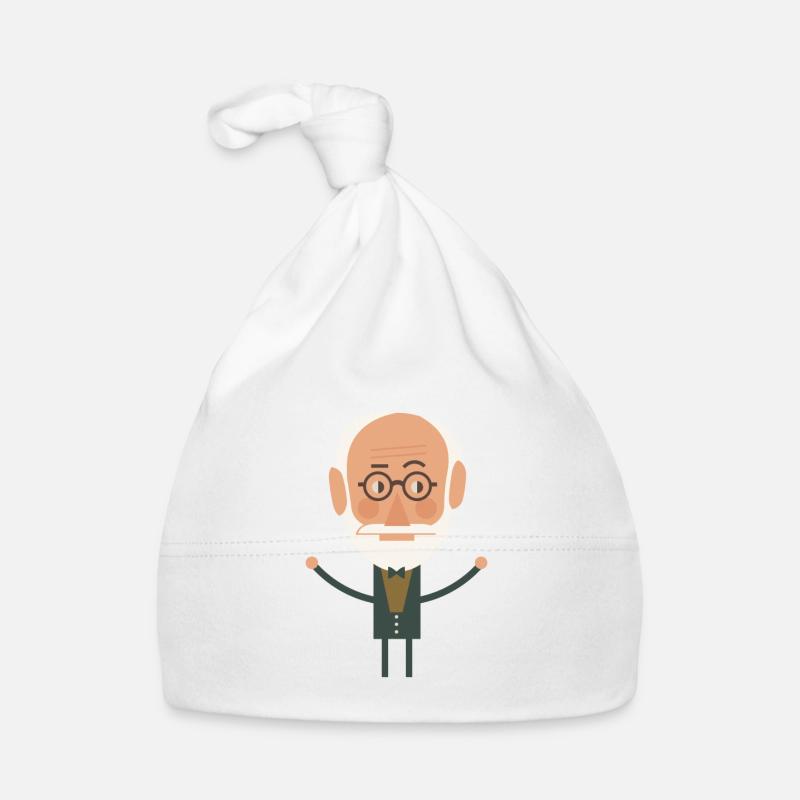sigmund freud Baby Bio-Mütze