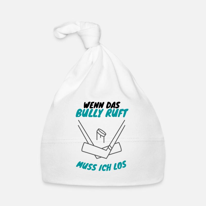 bully ruft muss los eishockey geschenk Baby Bio-Mütze