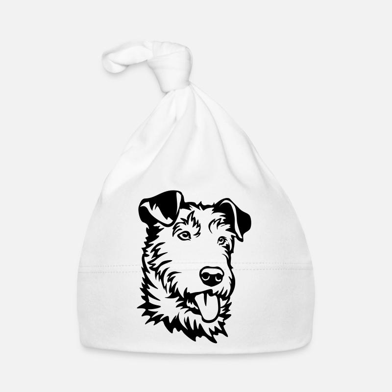 Irish Terrier Kopf Baby Bio-Mütze