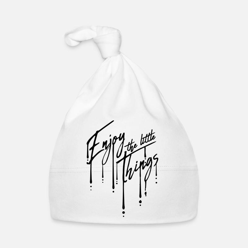 Graffiti Wisdom Saying Organic Baby Cap