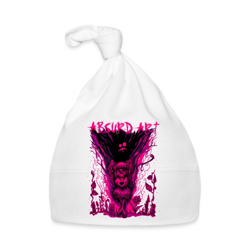 Symbiose Pink von Absurd ART - Baby Bio-Mütze