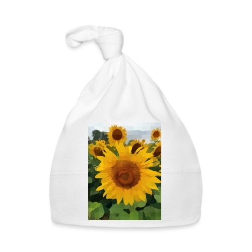 Sonnenblume - Baby Bio-Mütze