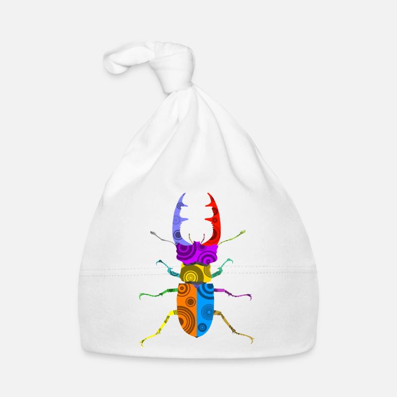 Stag beetle Organic Baby Cap