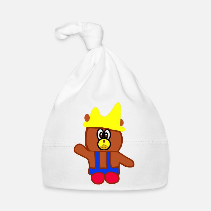 Teddy Bear Baby Bio-Mütze