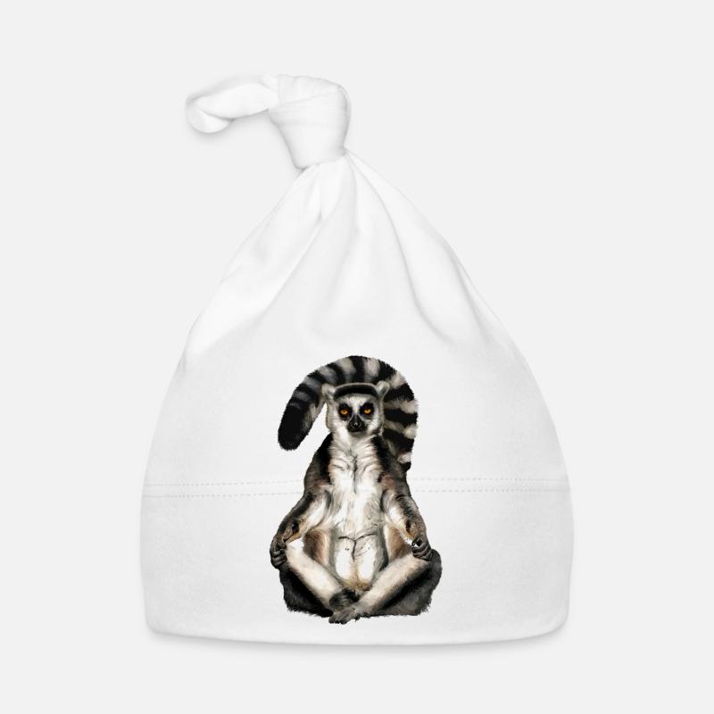 Lémurien Katta Bonnet bio Bébé
