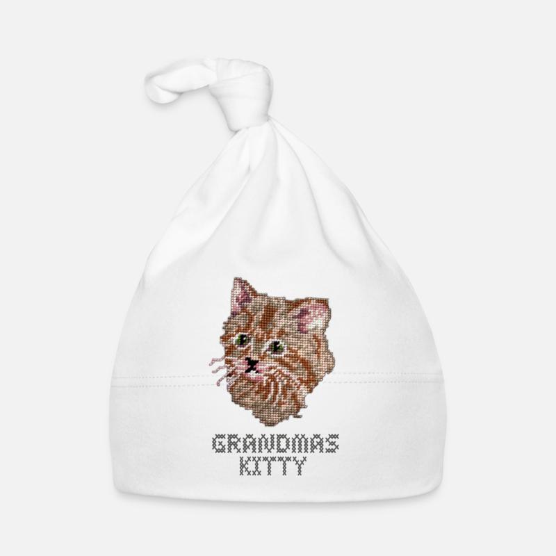 Chaton de grand-mère Bonnet bio Bébé