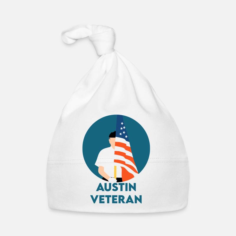 austin veteran Organic Baby Cap