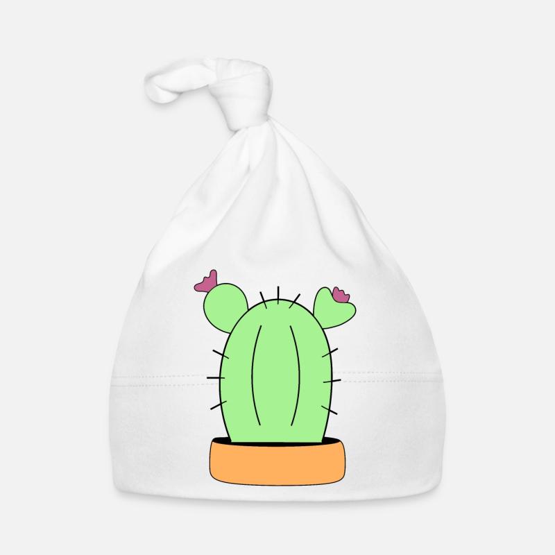 Cactus, cacti, succulents, plant Organic Baby Cap