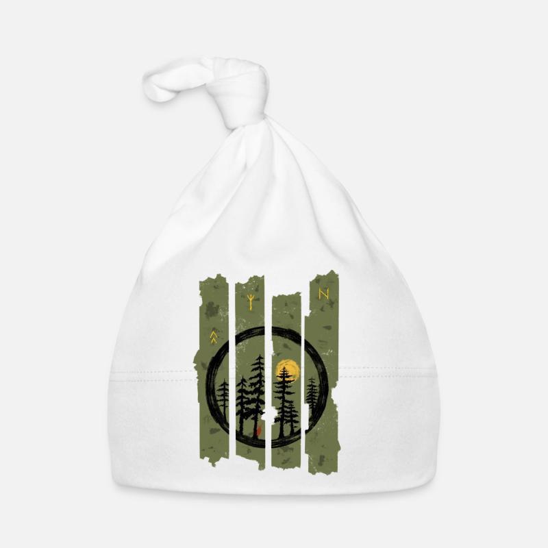 Runenwald Baby Bio-Mütze