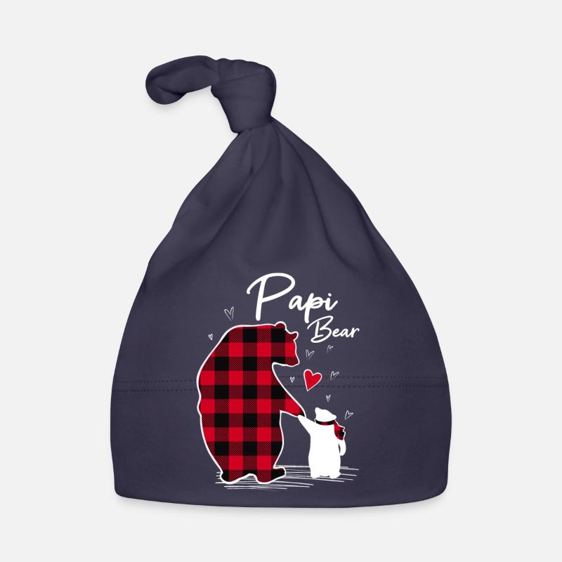 Papi Bear Baby Bio-Mütze