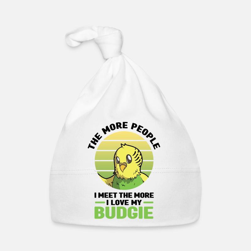 Budgerigar Organic Baby Cap