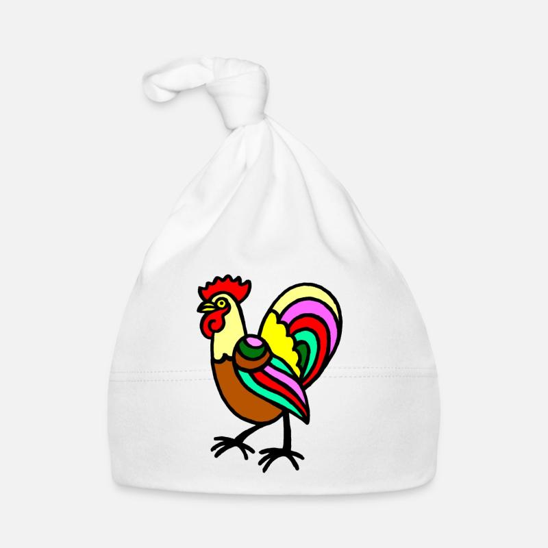 Hahn Baby Bio-Mütze