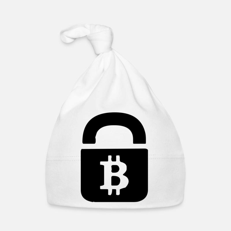 Bitcoin block Organic Baby Cap