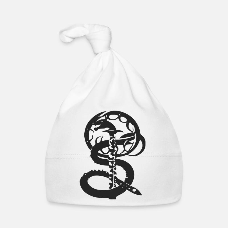 Blason Serpent Bonnet bio Bébé