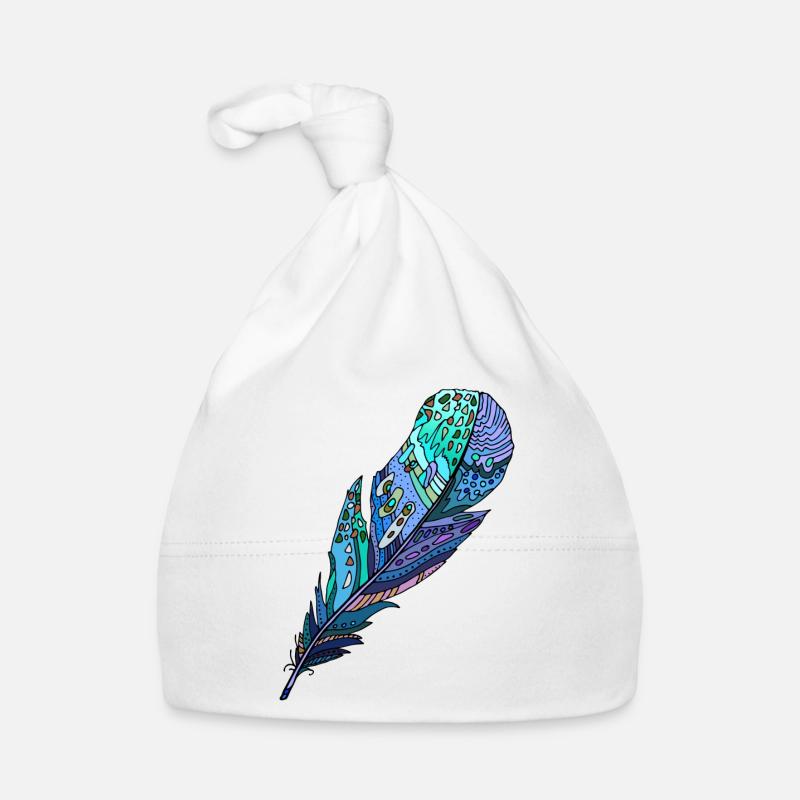 Feather Organic Baby Cap