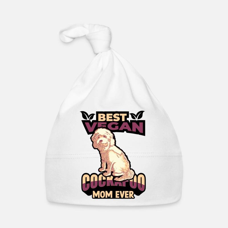 Cockapoo Dog Organic Baby Cap