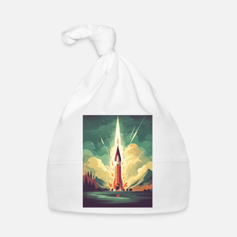 Rocket Launch Baby Bio-Mütze