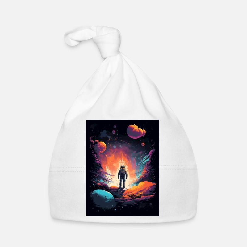 Astronaute de sortie dans l’espace Bonnet bio Bébé