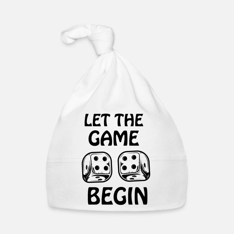 boardgame chess backgammon game night Baby Bio-Mütze