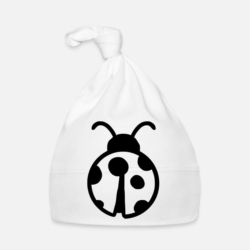 cute ladybug Organic Baby Cap