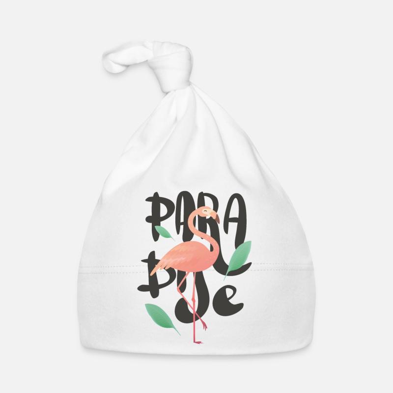 Flamingo Baby Bio-Mütze