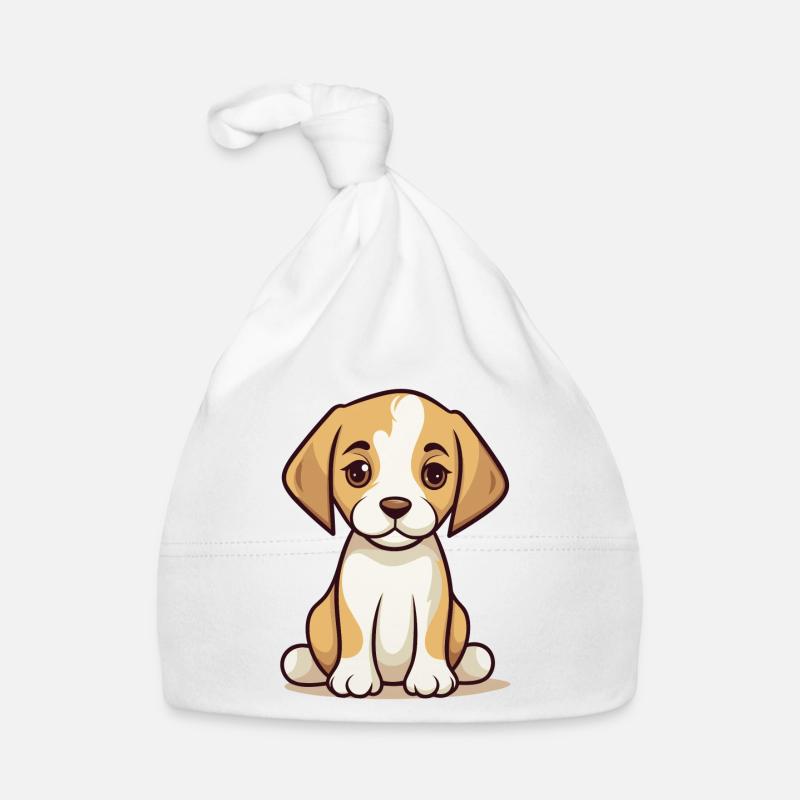 Beagle Baby Bio-Mütze