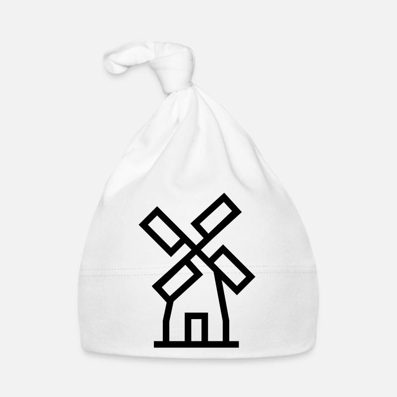Windmill windmill air energy Organic Baby Cap